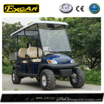 Carrinho de golfe elétrico do dongguan da cadeira de dobradura de 4 seater para a venda